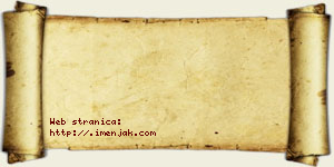 Jana Eršević vizit kartica